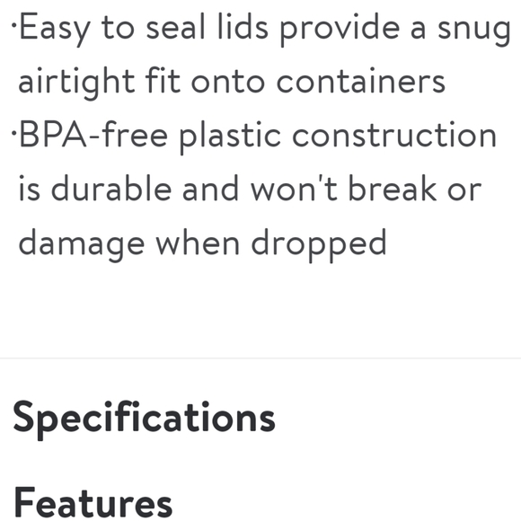 🎁 New Pioneer Woman Sweet Rose 20-Piece Plastic Food Storage Containers - Picture 6 of 7